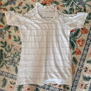 C&C California White Top with Cutout Design